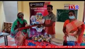 Surya Helping Hands 228 event provided Clothes, Fruits & lunch to old age home @ Duvvada.